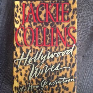 Jackie Collins Hollywood Wives/ Hard back book